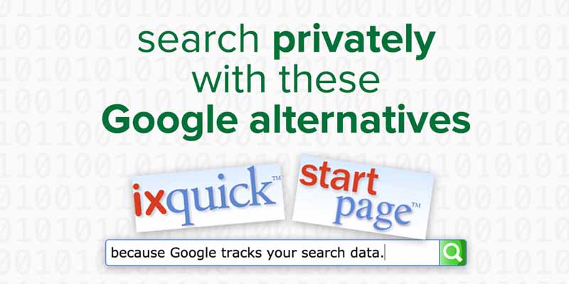 A list of Google alternatives.